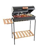 Parrilla Mr Grill Cilíndrica Con Tapa