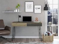 Escritorio Mumbai - Duna / Carbon, Marca: TUHOME