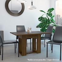 MESA COMEDOR VOLTERRA 120, MODELO: VOLTERRA, COLOR: CARAMELO