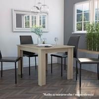 MESA DE COMEDOR PORTOFINO 120, MODELO: VOLTERRA, COLOR: ROVERE