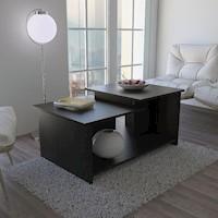 MESA DE CENTRO WEMA 3 - NEGRO | TUHOME
