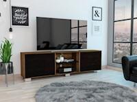 RACK TV80 Z180, MODELO: CLASSIC COLOR, COLOR: CARAMELO / WENGUE