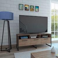RACK TV60, MODELO: MAGNUM, COLOR: MIEL