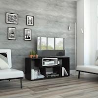 Rack Extensible Beijing Tv40 , Color:  Wengue,  Marca: TUHOME
