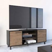 Rack Kaia Tv65 , Color:   Wengue / Miel,  Marca: TUHOME