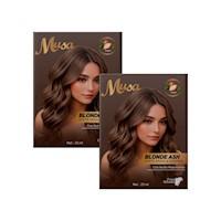 Shampoo Tinte Cenizo 7.1 25mlx10 en Sachets Musa 2 und