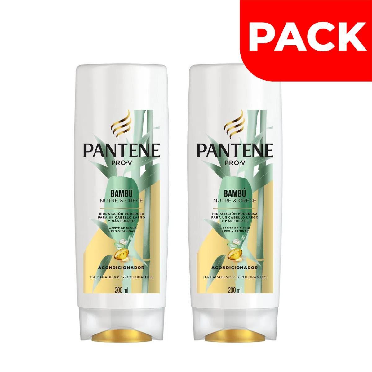 Pack Acondicionador Pantene Bambú - Frasco 400 ML