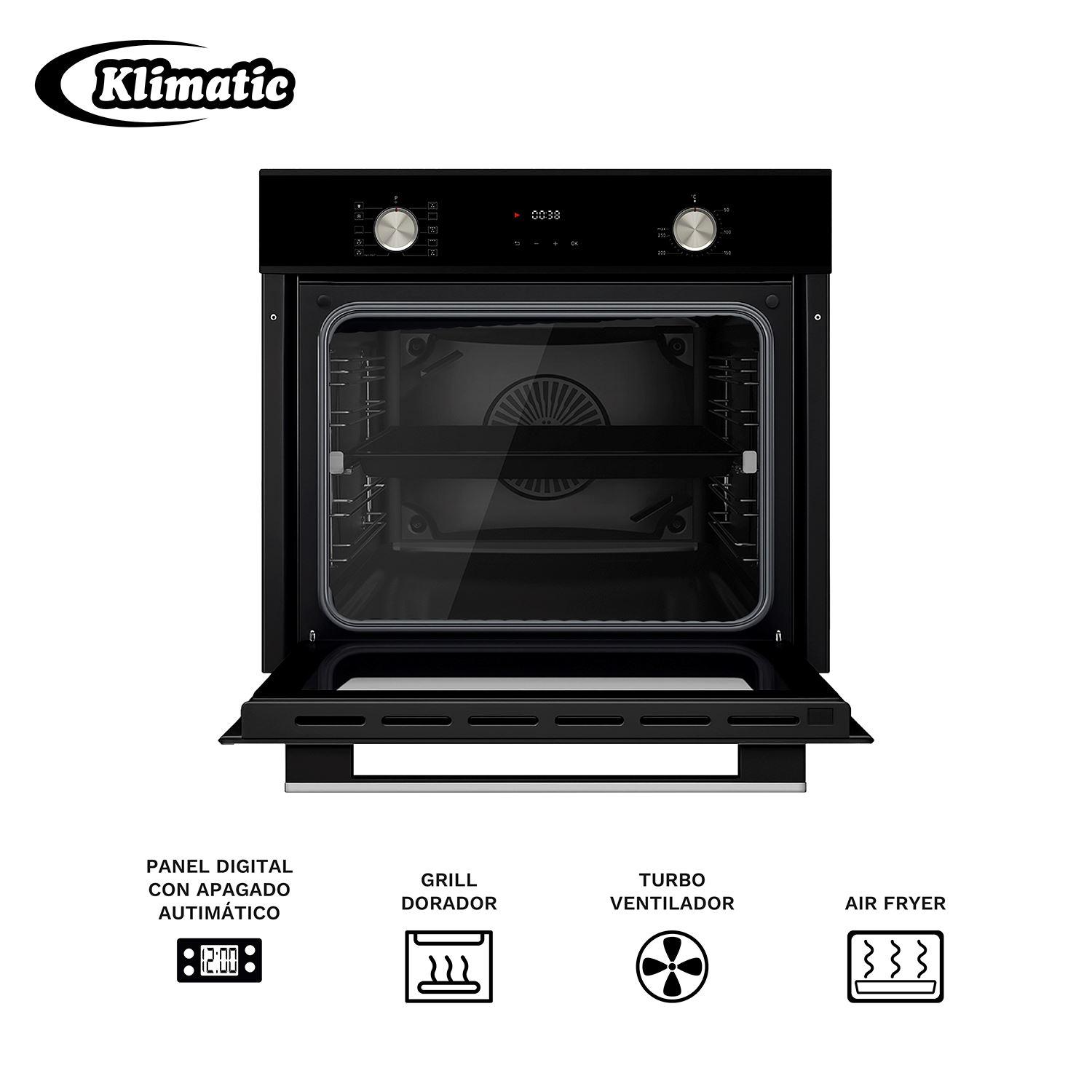HORNO EMPOTRABLE ELÉCTRICO - ANHALT 82Lt