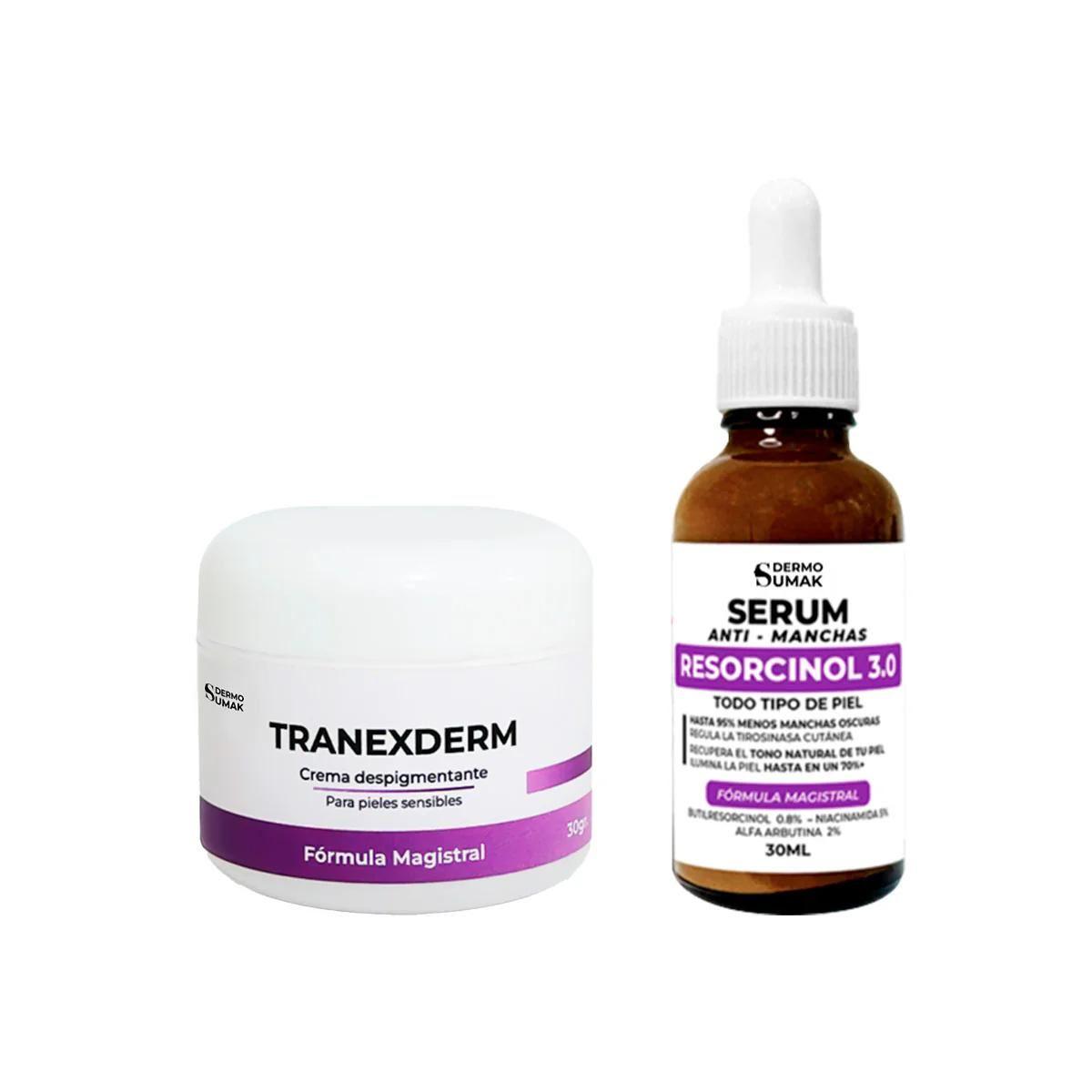 DUO ANTI MANCHAS RESORCINOL + TRANEXAMICO DERMO SUMAK