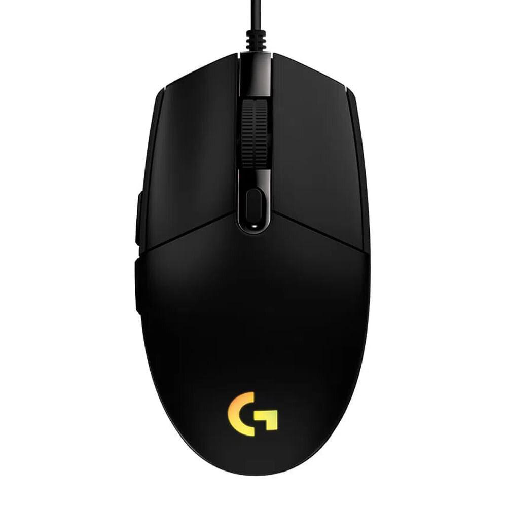 Mouse Gamer Logitech G203 Lightsync - Negro