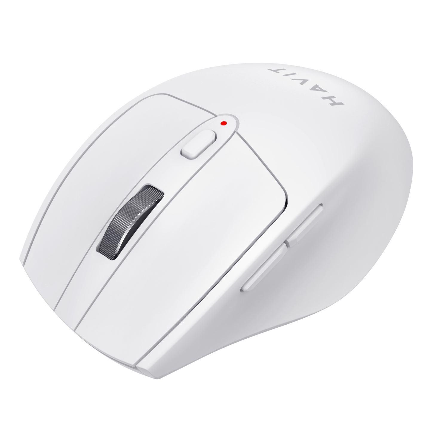 Mouse Inalámbrico 2,4 Ghz Bluetooth Havit MS61WB Blanco
