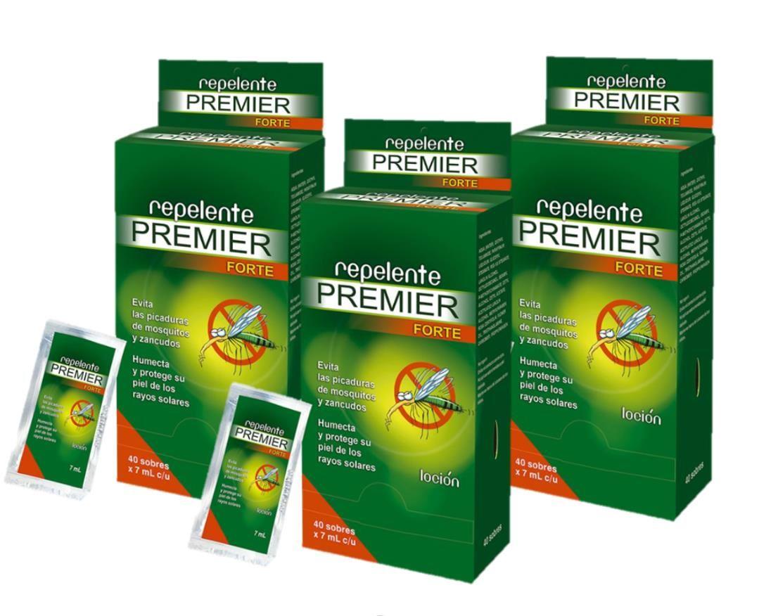 Pack x 3 Repelente Premier Forte 40 x 7mL