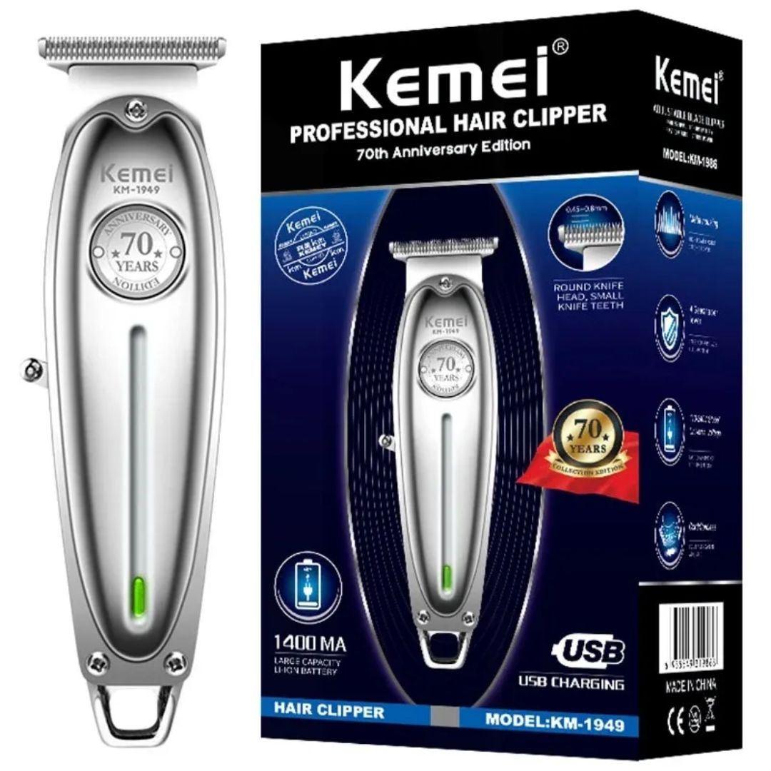 Cortador de Cabello Profesional Kemei 70 - 1949 Máquina Patillera