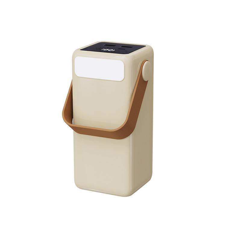 Wesdar - Powerbank PD 22.5W Carga Rápida con linterna 50000mAh - Beige