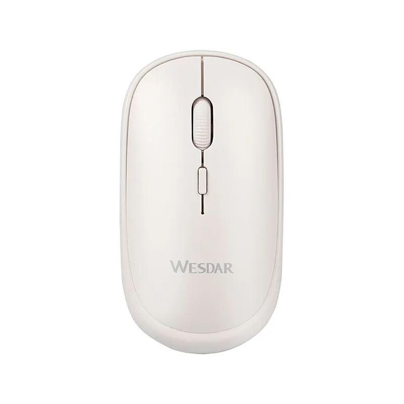 Wesdar - Mouse de oficina inalámbrico X63 - Blanco