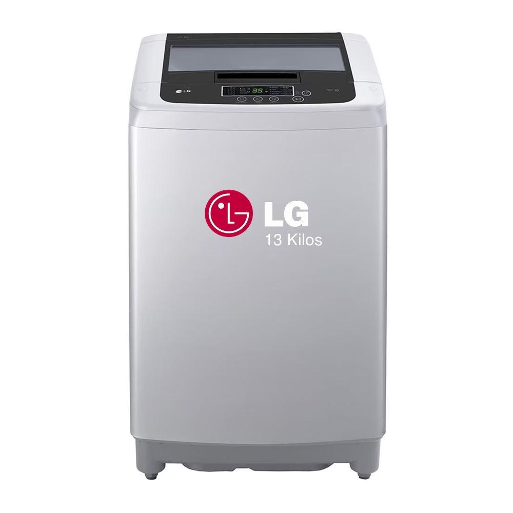 Lavadora LG 13 Kg Carga Superior Smart Inverter TurboDrum WT13DPBK Gris