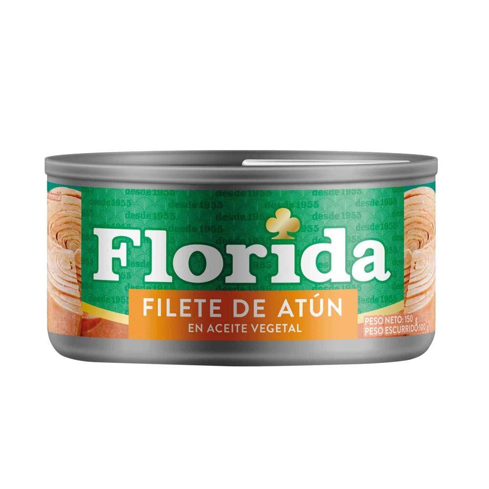 Filete de Atún FLORIDA en Agua y Sal Lata 140g