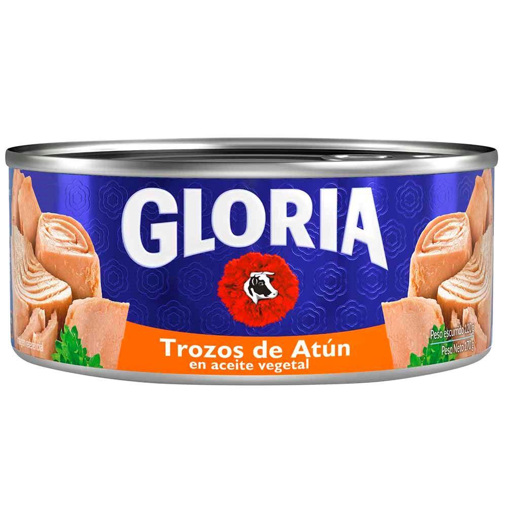 Filete de Atún GLORIA en Aceite Vegetal Lata 170g